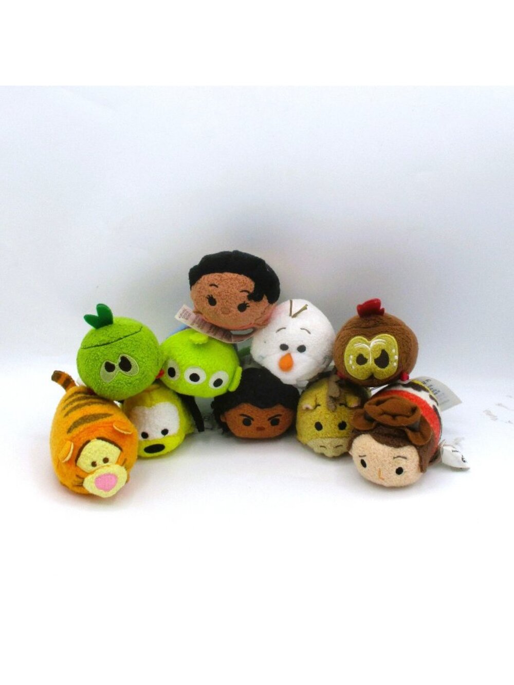 Disney Tsum Tsum Plush Lot Of 10 Mini 3.5" Characters Frozen Toy Story    XX